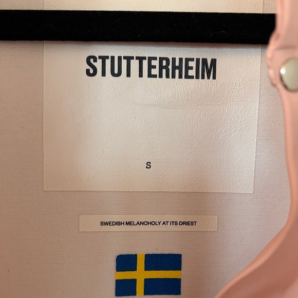 Stutterheim Pink Raincoat in great condition - size Small, Madewell collection - Picture 2 of 4